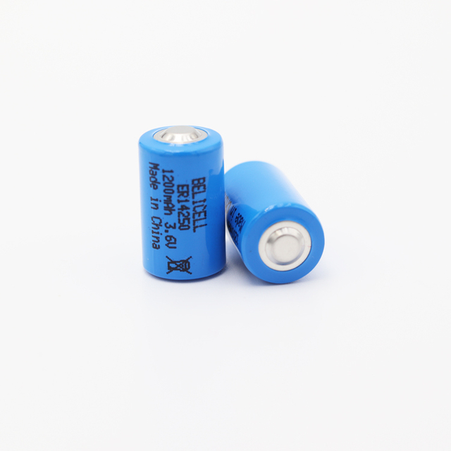 High Capacity 3.6V 1200mAh 1/2 AA Lithium Non Rechargeable Batteries ER14250 for Home Appliances Power Tools Consumer