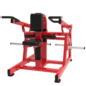 Peralatan Fitness TZ-8128, Pelat Mesin Gym Dimuat Duduk Dip Triceps Press