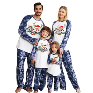 Fuyu Wholesale Mommy and Me Christmas Pajamas Sets Family Matching Outfits Hot Selling Parent-Child Clothing in Europe and Am