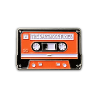 Produits tendance 2026 : Pin's mini cassette audio en métal avec logo personnalisé, émail souple ou dur