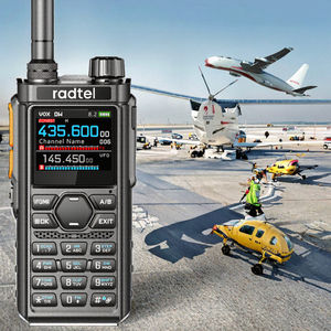 Radtel RT-910 Walkie Talkie Multibanda de 5W y 6 Metros, 45-59MHz TX/RX, 960 Canales <span class=keywords><strong>AM</strong></span>/FM, Bidireccional de Largo Alcance, IPX5 Resistente al Agua - Product Image 6
