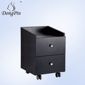Dongpin Beauty Mobile Cabinet 42x46x54 Cm 2 Drawers With Wheels Office <b>Storage</b> Organizer <b>Bedside</b> Table - Product Image 3