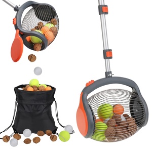 Collecteur de <span class=keywords><strong>noix</strong></span> et de balles de golf en acier inoxydable <span class=keywords><strong>pour</strong></span> <span class=keywords><strong>les</strong></span> pelouses de cour - Product Image 1