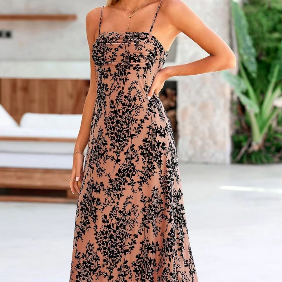 Chiffon Cowl Neck Dresses Elegant Sexy Women's Fashion