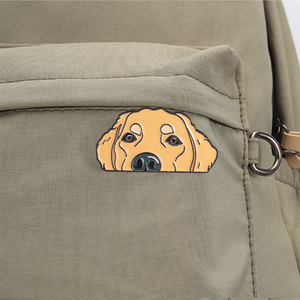 Pin de esmalte con cabeza de perro de dibujos animados, distintas razas caninas, insignia para solapa, decoración para ropa y mochila, adorno - Product Image 4