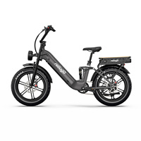 Vélo électrique Reliago 48V 500W Fat OT08 Pro avec pneus 20x4.0, deux batteries 18Ah, freins à disque hydrauliques