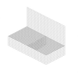 Garten wand Draht geflecht Korb Metall Gabion Box/Hersteller 75x75 geschweißte Gabion Mesh Korb Zaun für Steinmauer - Product Image 3