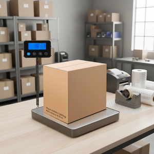 Balance électronique de haute précision en acier inoxydable pour <span class=keywords><strong>colis</strong></span>, <span class=keywords><strong>colis</strong></span> postaux, bagages - Product Image 1