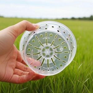 <span class=keywords><strong>Pot</strong></span> à orchidées en plastique transparent en gros, écologique, durable, respirant à 360 degrés, contrôle des racines, <span class=keywords><strong>colonne</strong></span> d'air, jardinage, pots à fleurs pour la maison - Product Image 5