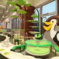 Exposition du musée des sciences pour enfants Jeux de jeu interactifs sur l'eau Jeu de table à eau sensorielle pour enfants Aire de jeux intérieure