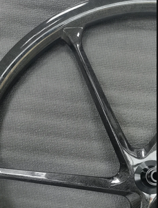 Roues en carbone à 6 branches de haute qualité personnalisées, congelées, édition limitée, peinture personnalisée, 28 mm, pour vélo de route - Product Image 3