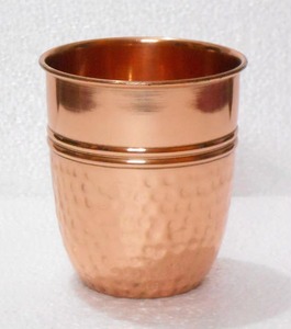 Eco Friendly <b>Copper</b> <b>Mug</b> with Sturdy Handle for Hot and Cold Drinks Coffee Tea Juice Available At Wholesale Price - Product Image 5
