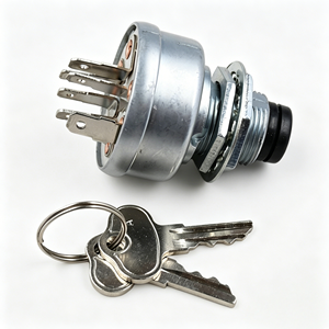 Interrupteur à clé d'allumage TCA15075 avec 2 clés pour <span class=keywords><strong>tracteur</strong></span> John Deere, tondeuse à gazon, véhicule utilitaire Gator, pièces détachées - Product Image 3