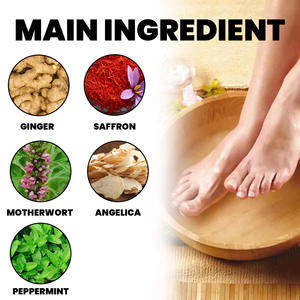 Gel calmante para pies para piel seca y agrietada Hidratante Alivio del dolor Gel relajante para baño de pies Cuidado de spa - Product Image 4