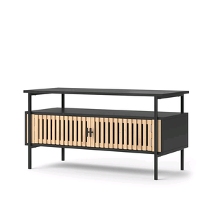 Eco Go Popular Best-seller Salon en bois et bambou <span class=keywords><strong>Meuble</strong></span> <span class=keywords><strong>TV</strong></span> <span class=keywords><strong>Meuble</strong></span> de rangement Organisateur avec porte en bambou - Product Image 1