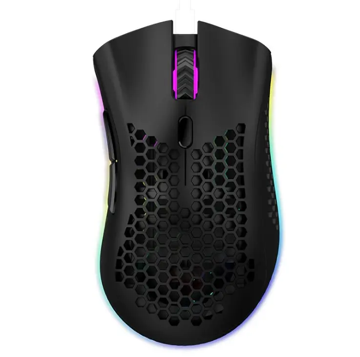 New Fashion Gaming Computer USB Weiße Maus OEM Benutzer definiertes Logo Wiederauf ladbare optische drahtlose Maus