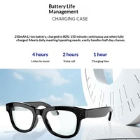 Lunettes Intelligentes M01 avec Caméra IA, Appel Vocal HD, Traduction, Contrôle Tactile et Chargement Magnétique