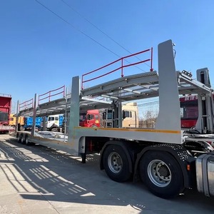 Semi-remorque en acier robuste de haute qualité <span class=keywords><strong>Transport</strong></span> automobile commercial Entreprise de camionnage Besoins de <span class=keywords><strong>transport</strong></span> de véhicules pour flotte automobile - Product Image 2