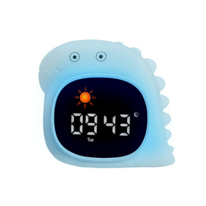 Veilleuse tactile personnalisée pour enfants avec horloge, <span class=keywords><strong>6</strong></span> bruits de bruits blancs, boîte à musique et <span class=keywords><strong>jouet</strong></span> d'aide au sommeil pour bébé et chambre d'enfant - Product Image 2