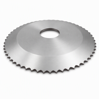 Lames circulaires pour la découpe des aliments, à dents fines / à dents ondulées / à bords lisses, lames industrielles personnalisables