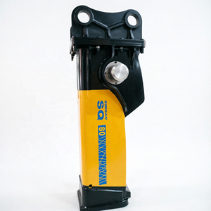 Casse-roche hydraulique silencieux SOOSAN SQ80 de type boîte, attache pour excavatrice, pour travaux de construction et de démolition - Product Image 1