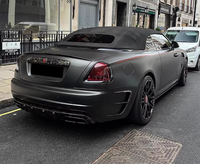 Pare-chocs avant et arrière en fibre de carbone sèche à grain forgé, style M, jupes latérales de spoiler de diffuseur, capot pour Rolls Royce Phantom