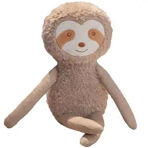 New smiley sloth doll cute customized plush toys long-legged sloth pillow doll stuffed animal plush doll toys wholesale