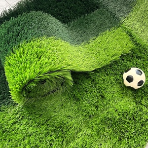 Gazon synthétique de football de haute qualité pour stades et terrains d'entraînement, <span class=keywords><strong>solution</strong></span> complète pour gazon sportif, directement de l'usine - Product Image 1
