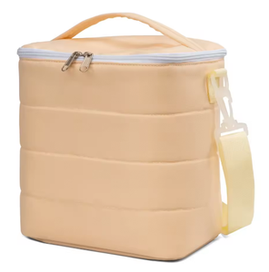 Sac isotherme matelassé pour aliments, sac isotherme matelassé personnalisé avec logo, grand sac isotherme de camping imperméable avec sangle - Product Image 2