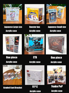 TCG Acrylique <span class=keywords><strong>Anglais</strong></span> Booster Box 6mm Enlish Booster Box protection Acrylique Pokémon Booster-case-acrylique Anti Uv - Product Image 6