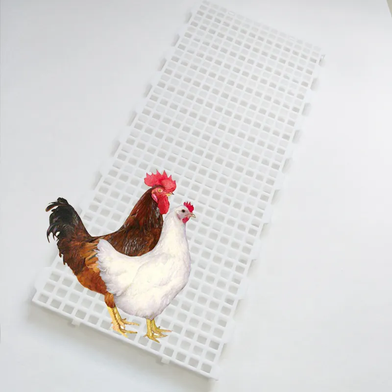 Lantai Slat Plastik Unggas, untuk Ayam Broiler Kelinci Merpati