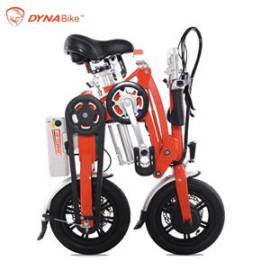 DYNALION Foldable Adult <b>Electric</b> Bike with Carbon Fibre Frame Rear <b>Hub</b> Motor Single Speed 250W Lithium Battery - Product Image 5