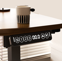 Plateau de table ergonomique incurvé, écologique, pour jeux et bureau debout réglable en hauteur, plateau de remplacement