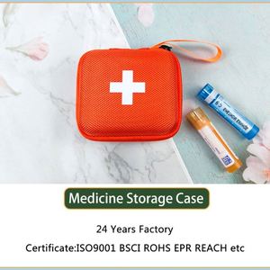 ODM - Botiquín de Primeros Auxilios Portátil de Carcasa Rígida, Bolsa Médica de EVA Oxford Naranja, a la Moda, Resistente al Agua y a los Golpes - Product Image 6