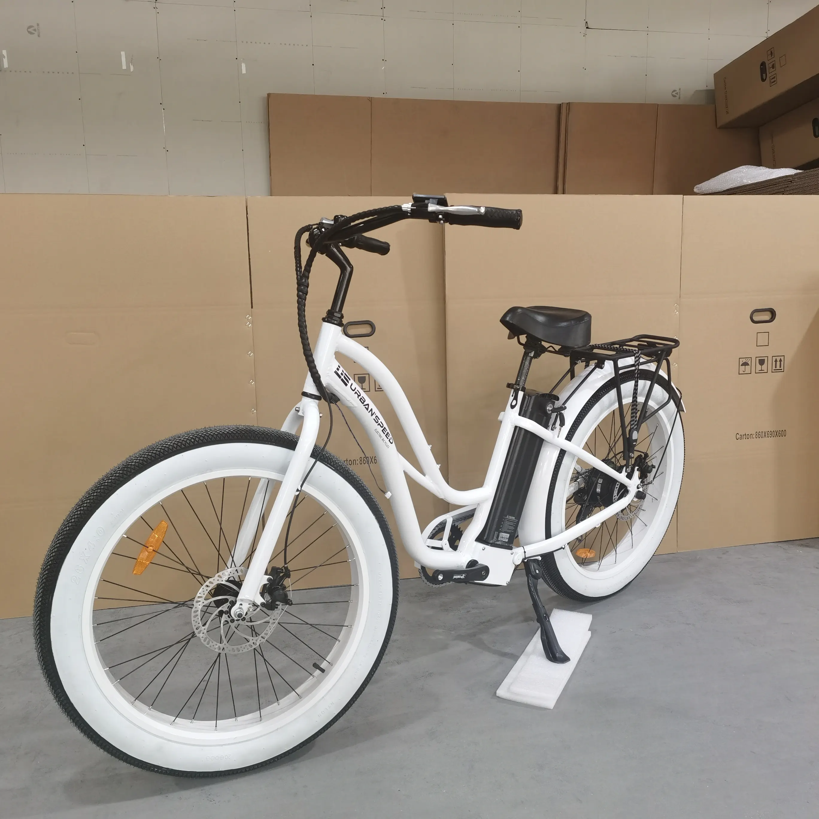 Ristar 2022 Fast ready for ship Cheap fat wheel electric bike adult electric car 48V500W battery car two wheel electric bicycle