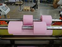 Papel sin carbón CB CFB CF/papel NCR en rollos para venta de cinco colores