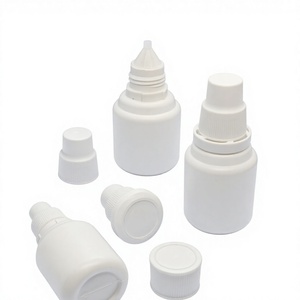 ขวดหยดพลาสติกแบบแบนสำหรับยาไอโอดีนโพวิโดน - Product Image 1
