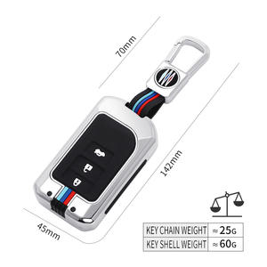 Funda Protectora para Llaves de Coche de Aleación de Zinc y <span class=keywords><strong>Gel</strong></span> de Sílice para Toyota Vios YARIS L X Hiace SPADE, Llaveros, Bolsa para Llaves, Accesorios - Product Image 4