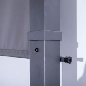 मिया वाटरप्रूफ पॉप अप आउटडोर मेटल पेर्गोला 3x4 3 मीटर कैनोपी के साथ - Product Image 6