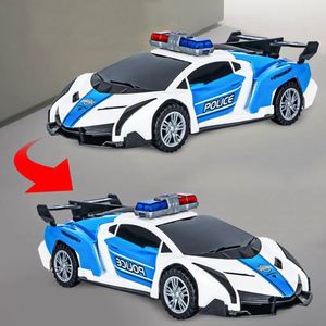 Kids Boy Electric Deformation Series Universal Stunt Car 360 Degrees High Speed Rotating B/o Toy With Light <b>Music</b> - Product Image 5