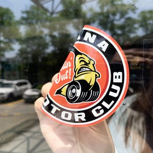 Thấp moq tùy chỉnh thiết kế không thấm nước chết cắt tĩnh cửa sổ clings tái sử dụng không dính cửa sổ dán kính - Product Image 4