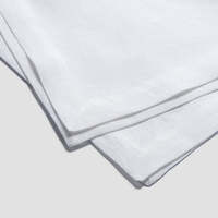 Serviette et nappe personnalisées en lin européen de luxe 100% pour la cuisine