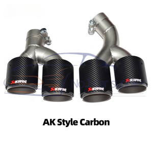 G22 G23 G26 diffusore posteriore tubo di scarico aggiornato in acciaio inox punta in fibra di carbonio per 4 serie <span class=keywords><strong>G</strong></span> <span class=keywords><strong>G</strong></span> <span class=keywords><strong>G</strong></span> - Product Image 5