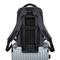 Nueva Mochila de Negocios para Hombre, Gran Capacidad, Impermeable, Elegante, para Portátil, Mochila de Viaje
