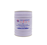 Colle à solvant UPVC pour tuyaux en plastique, conduites électriques, conduites DWV, colle pour tuyaux résistante à la pression d'eau, colle pour soudure CPVC