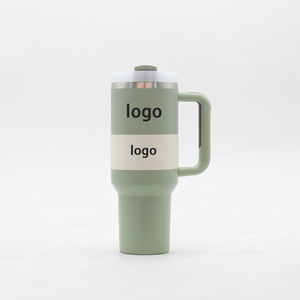 Vaso Térmico de 40 oz con Asa para Auto, Diseño Moderno, para Viajes, Regalo, Producción de Vasos - Product Image 5