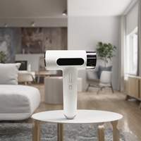 Secador de Pelo VVUCCO OEM de Alta Velocidad, 100000 rpm, Recargable, Iónico, sin Escobillas, 300W, 9 Velocidades, con Boquilla Concentradora, para Viajes