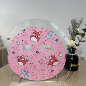 Op maat gemaakte bedrukte paardenvliegenmasker sheet voor kinderen, anime meisje design, aangepaste kleur & logo - Product Image 1