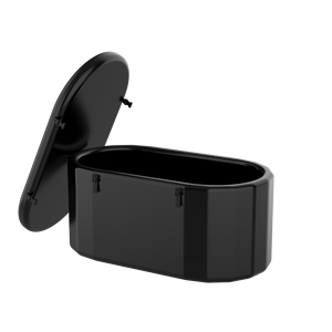 Portable Oval Ice <b>Bath</b> Tub With Lid For Adult Cold Plunge Therapy 1-Person Up To 20Gal ABS Material - Product Image 6