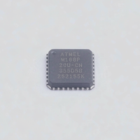 ATMEGA168P-20MU Microcontrôleur AVR 8 bits 16 Ko Flash 1 Ko RAM 20 MHz 23 E/S 8x10 bits ADC QFN-32 - Puce IC Originale en Stock